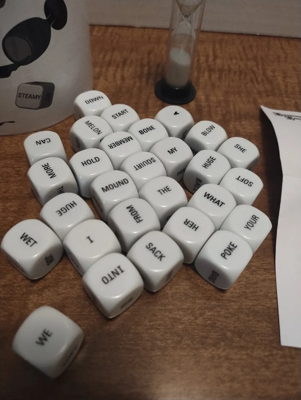 Dirty Words Party Edition Game - White